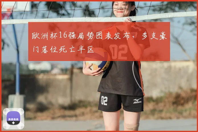 欧洲杯16强局势图表发布，多支豪门落位死亡半区